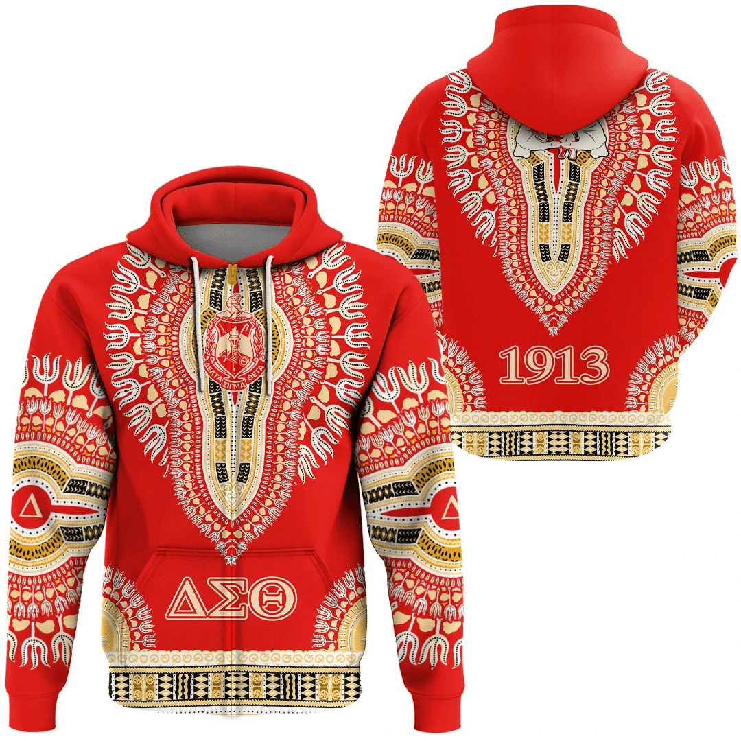 Africa Zone Hoodie – Delta Sigma Theta Dashiki Zip Hoodie A31