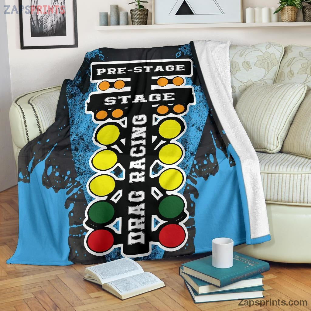 Gift For Racing Lover – Drag Racing Blanket Rbncb – Gift For Friends