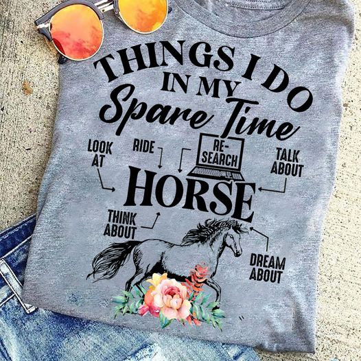 Life Is Short Take The Trip Buy The Horses Gift Standard/Premium T-Shirt