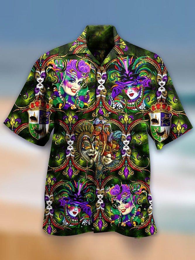 Happy Mardi Gras Unisex Hawaii Shirt Ha70892