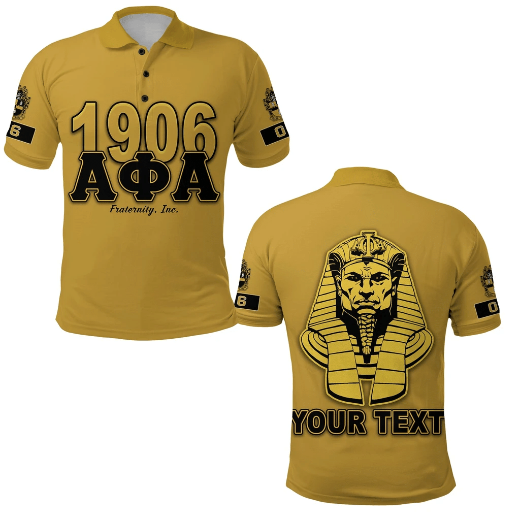 (Custom) Getteestore Polo Shirt – Alpha Phi Alpha 1906 Polo Shirts A31