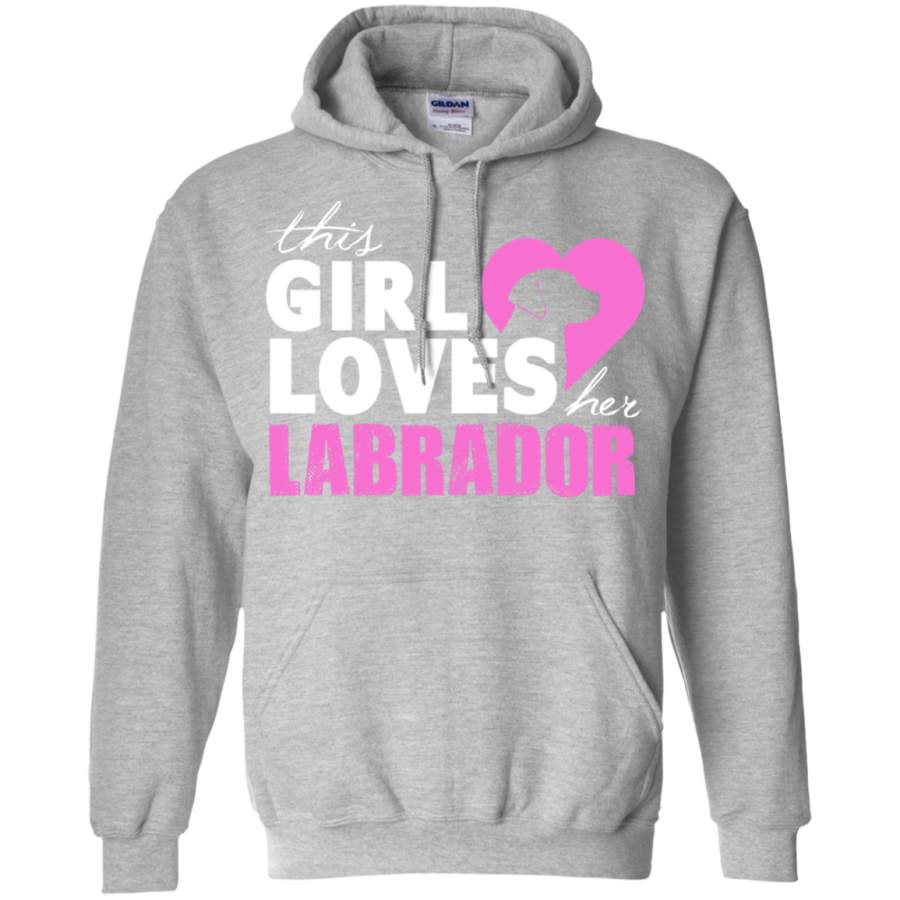 This Girl Loves her Labrador Hoodie