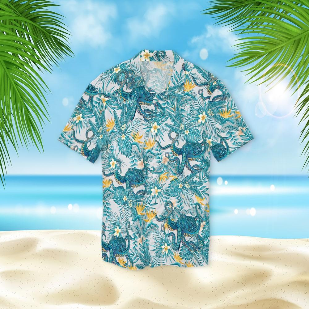 Octopus Hawaii Shirt Unisex Adult Ha49467