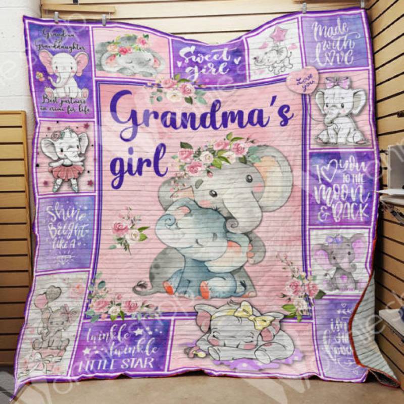 Elephant Granddaughter Blanket NOV2101 82O36