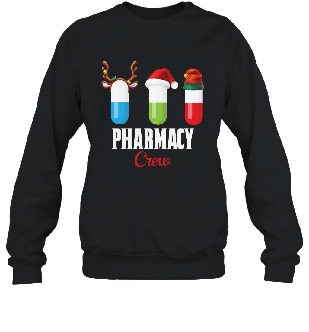 Pharmacy Crew Funny Christmas Gift For Pharmacist Shirt Sweatshirt