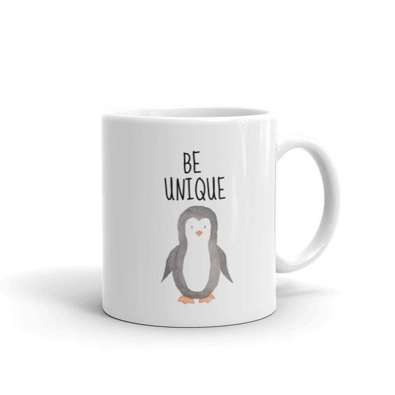 Be Unique Penguin Coffee Mug Accent Mug Campfire Mug Color Changing Mug Gift For Friend Family Animals Mug Double Side Printed Ceramic Coffee Mug Tea Cups Latte