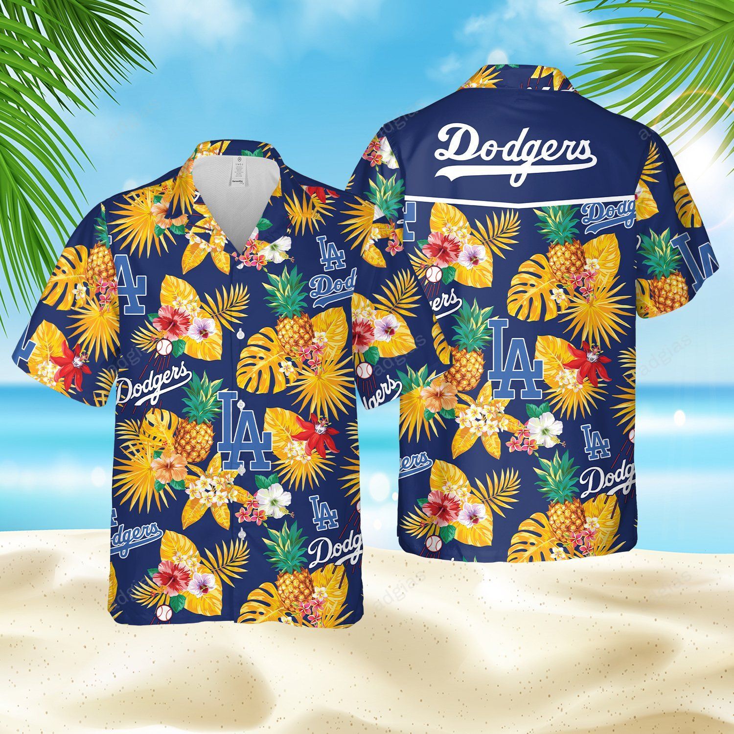 Lad Tropical Summer Beach Hawaii Shirt Ha110427