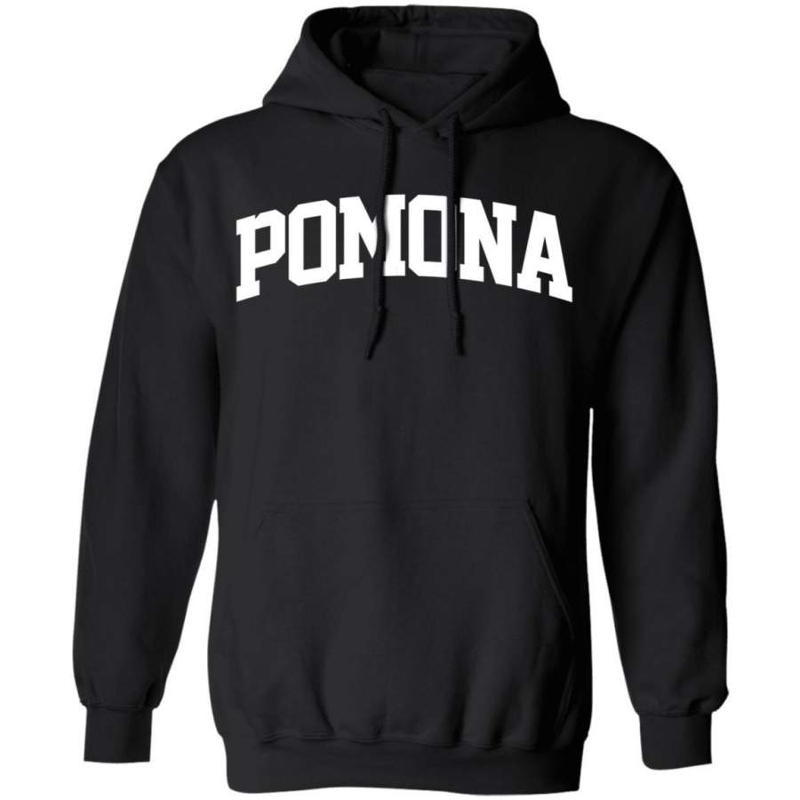 Pomona Vintage Retro Sports Team College Gym Arch Hoodie