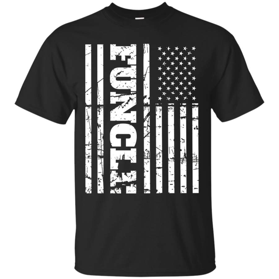 Vintage Funcle Shirt With American Flag Ultra Cotton T-Shirt