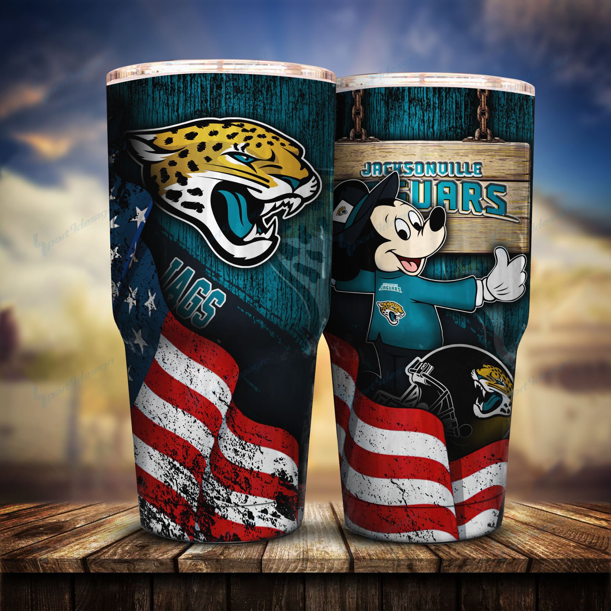 Jacksonville Jaguars Tumbler Bg74