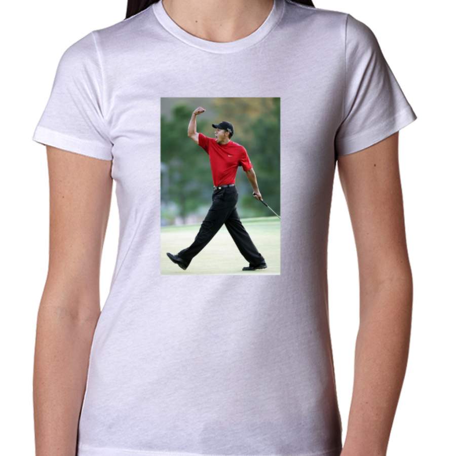 Tiger Woods Masters Golf Shirt Women’s T-Shirts