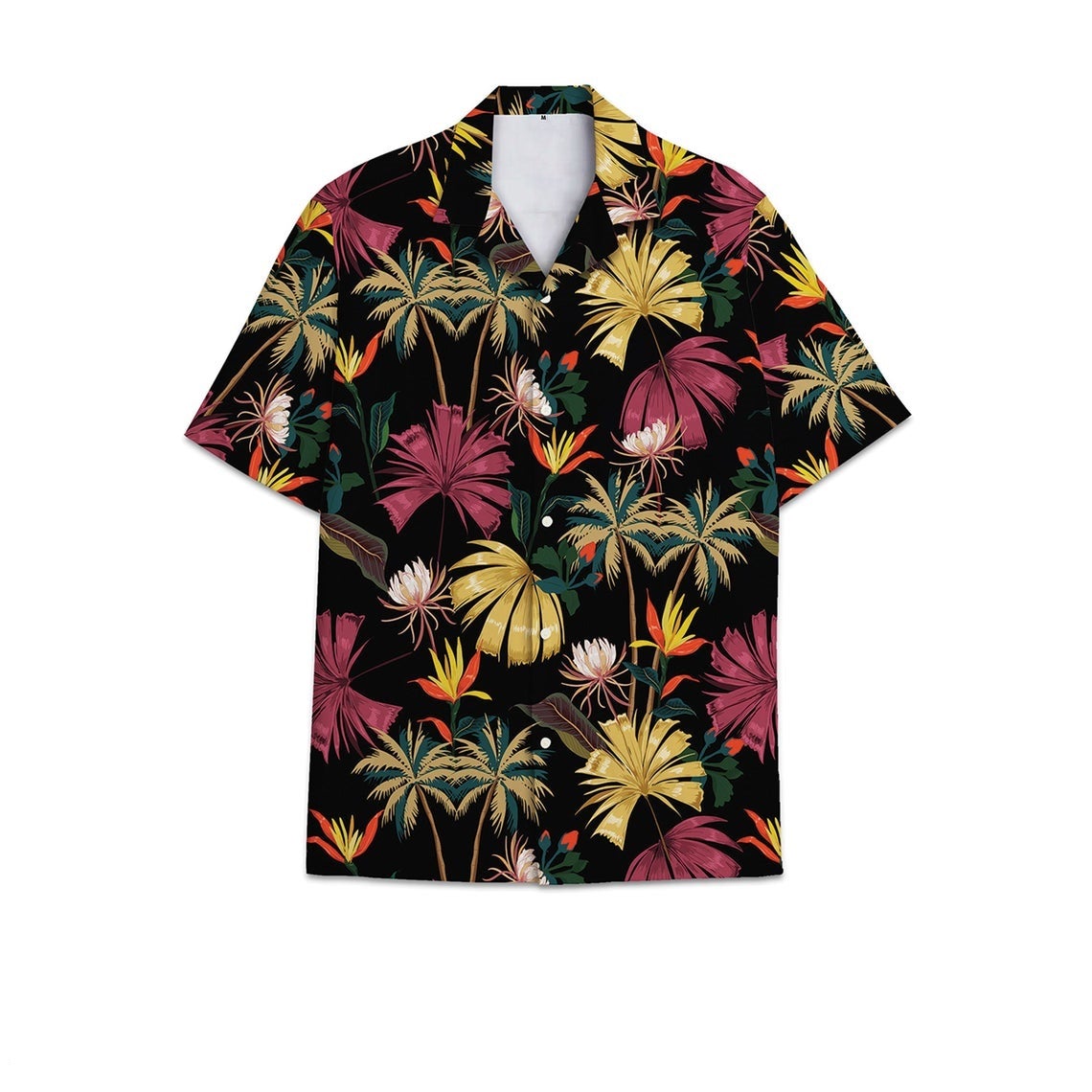 Aloha Hawaii Shirt Pineapple Leaf Made In Summer Beach Shirts 4 Ha58691