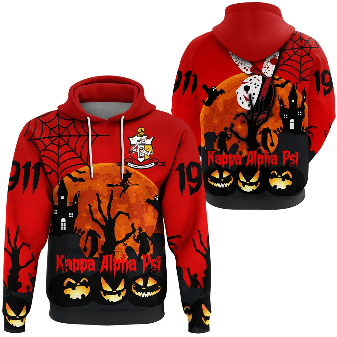 Wonderprint Hoodie Kappa Alpha Psi Halloween Hoodie Lt10