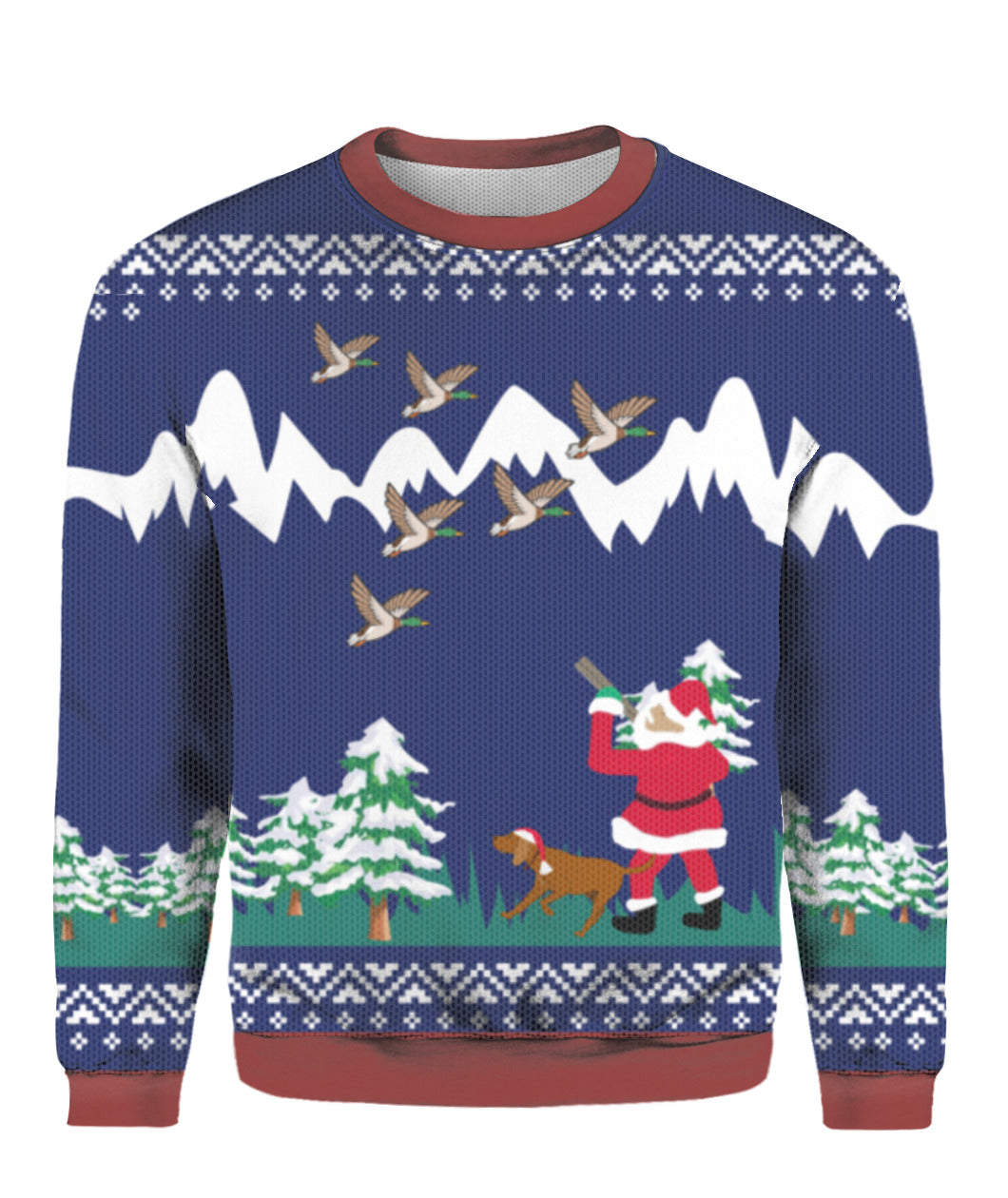 Duck Hunting Christmas Ugly Christmas Sweater – For Men And Women