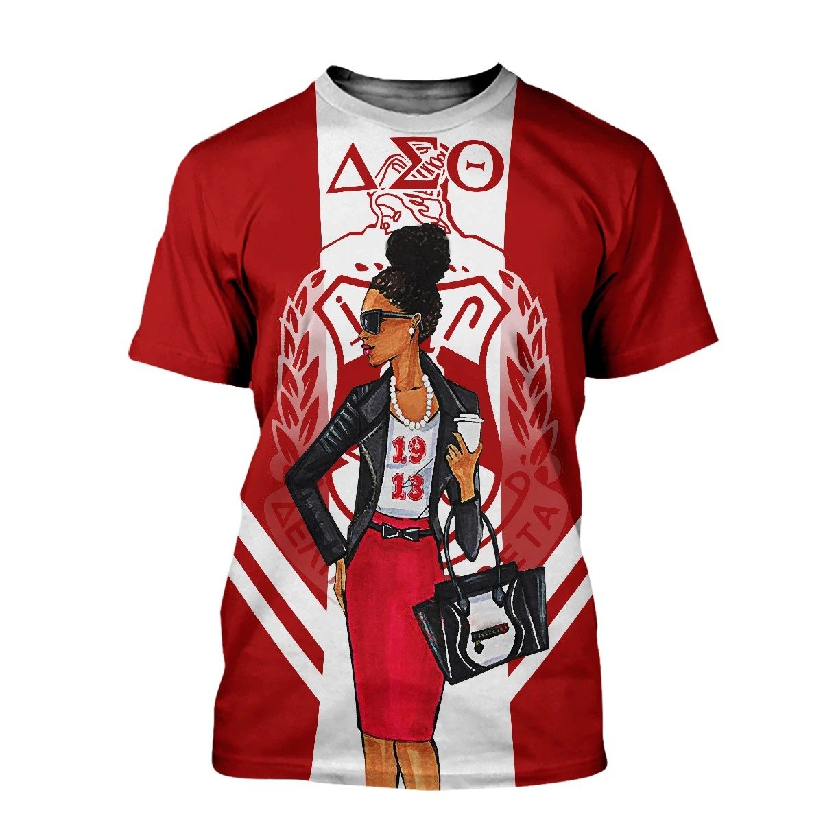 Greek Life T-Shirt – Delta Sigma Theta Modern Girl T-Shirt J5