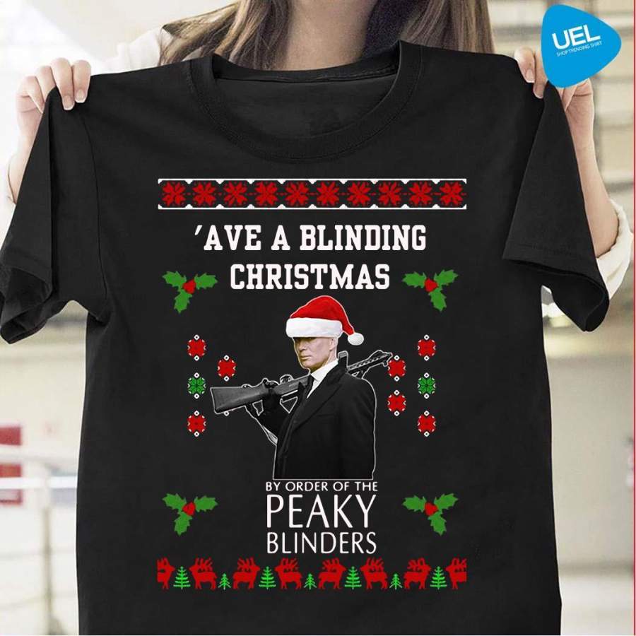 Ave A Blinding Christmas By Order Of The Peaky Blinders Ugly Sweater By Vevotee Store