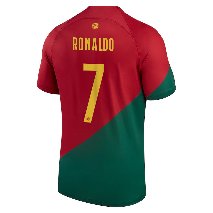 Portugal National Team 2022-23 Qatar World Cup Cristiano Ronaldo 7 Home ...