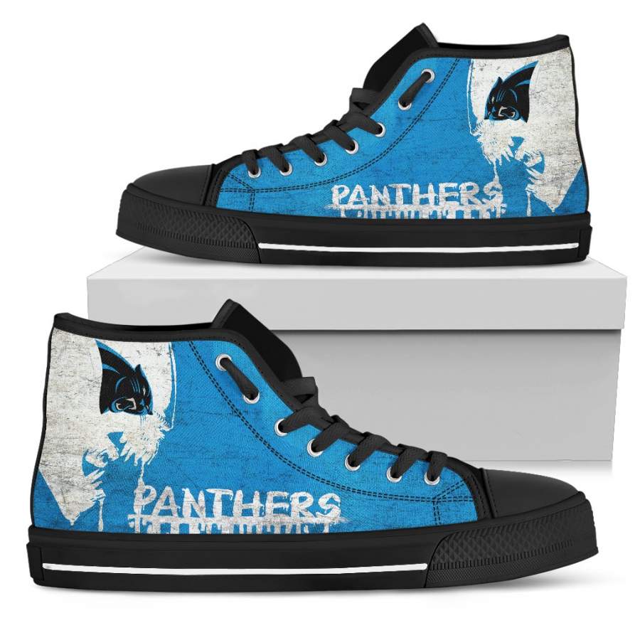 Alien Movie Carolina Panthers High Top Shoes