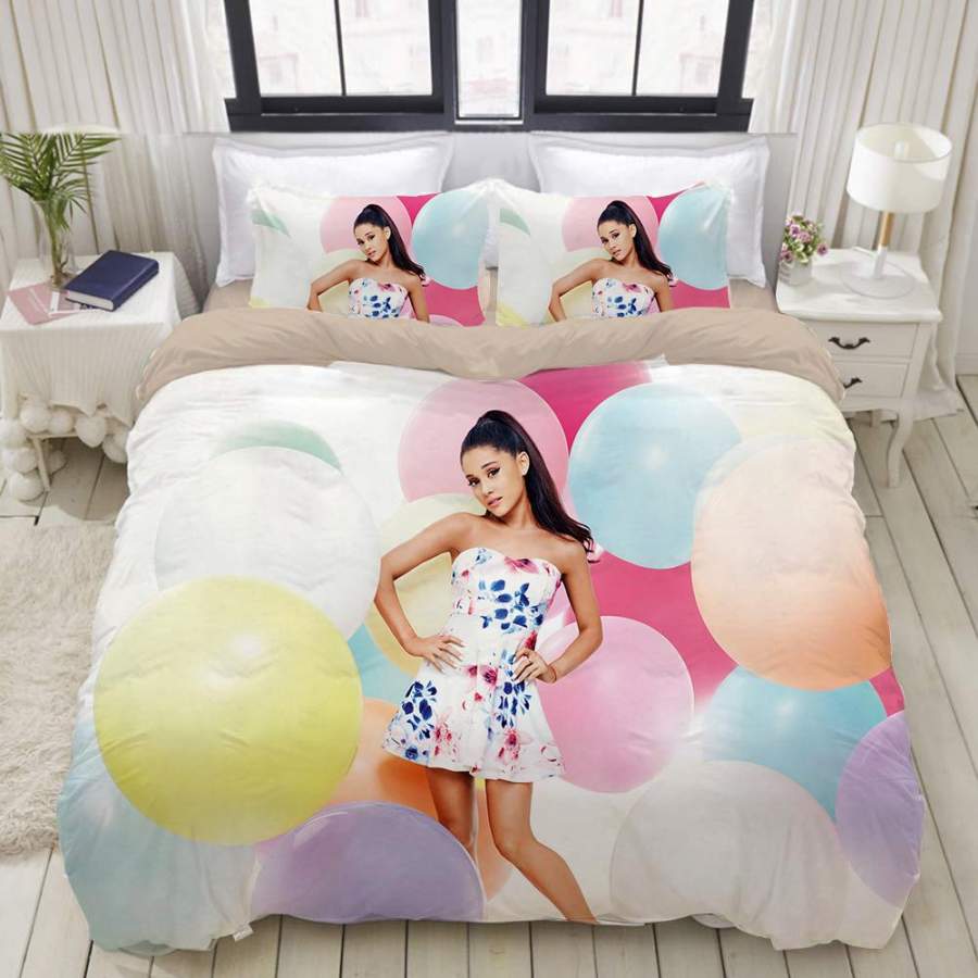 Ariana Grande #3 Duvet Cover Quilt Cover Pillowcase Bedding Set Bed Linen Home Bedroom Decor