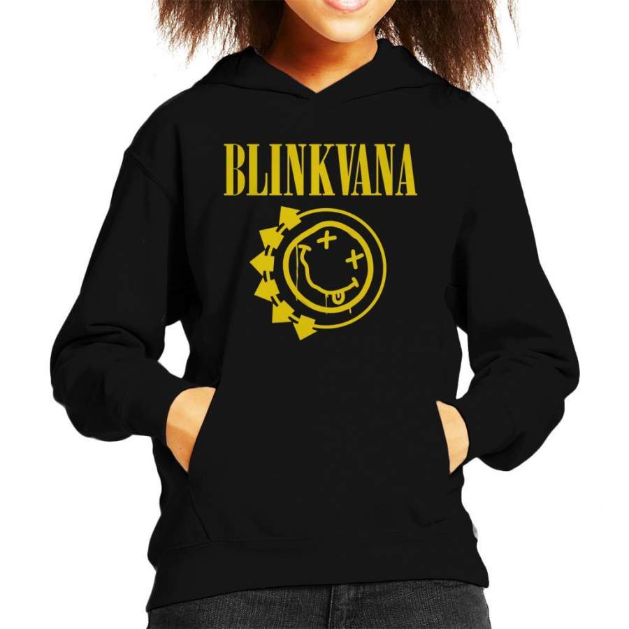 Blinkvana Blink 182 Nirvana Kid’s Hooded Sweatshirt