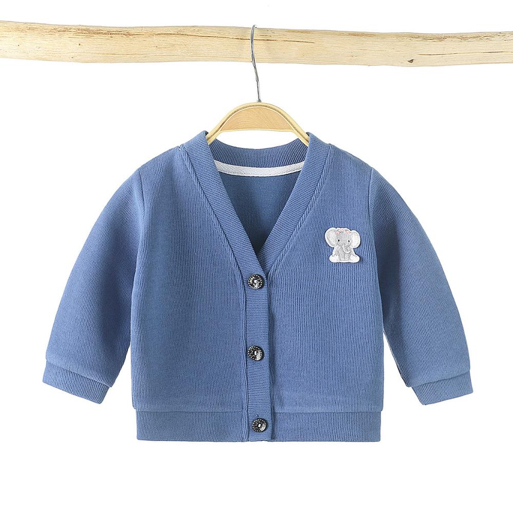 Baby Winter Clothes Boys Girls Knit Cardigan Autumn Winter Long Sleeves Cotton Jacket Coat Outwear Children Cardigan Sweater alx