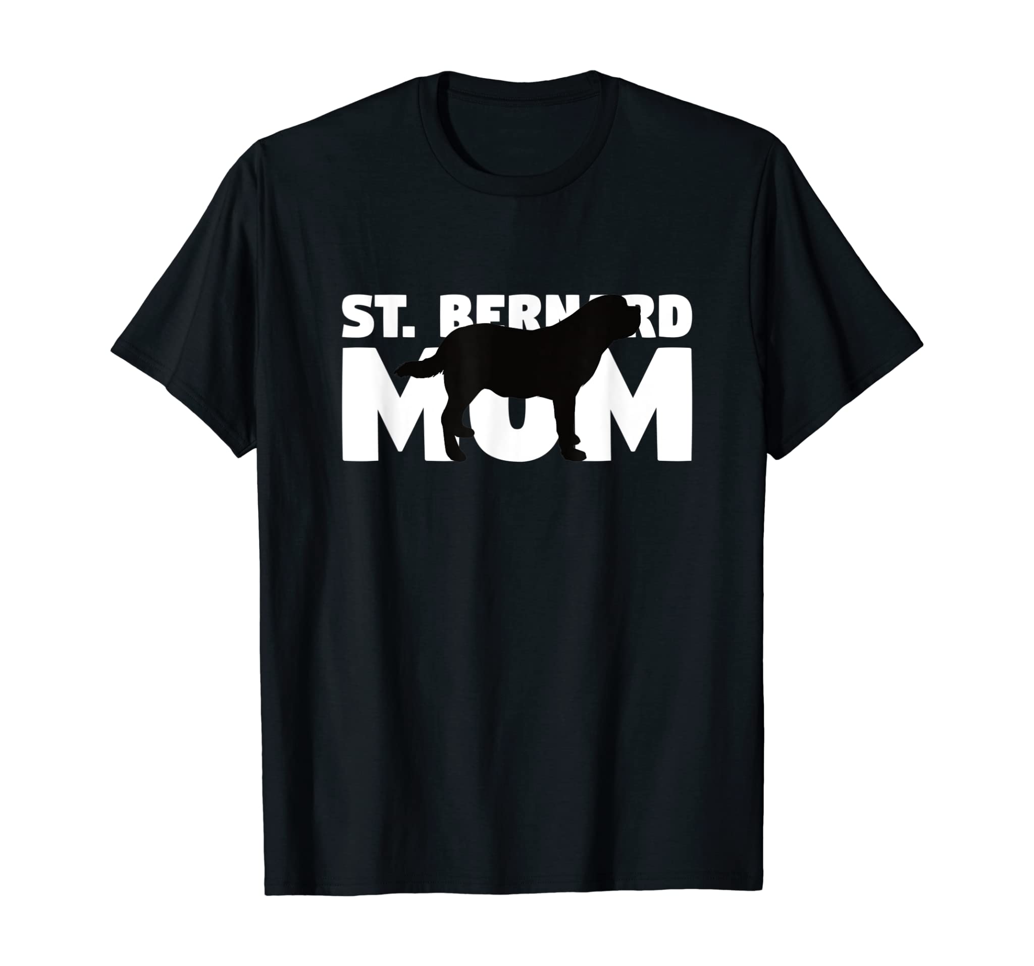 Saint Bernard Mom Shirt Saint Bernard Gift for Dog Mother