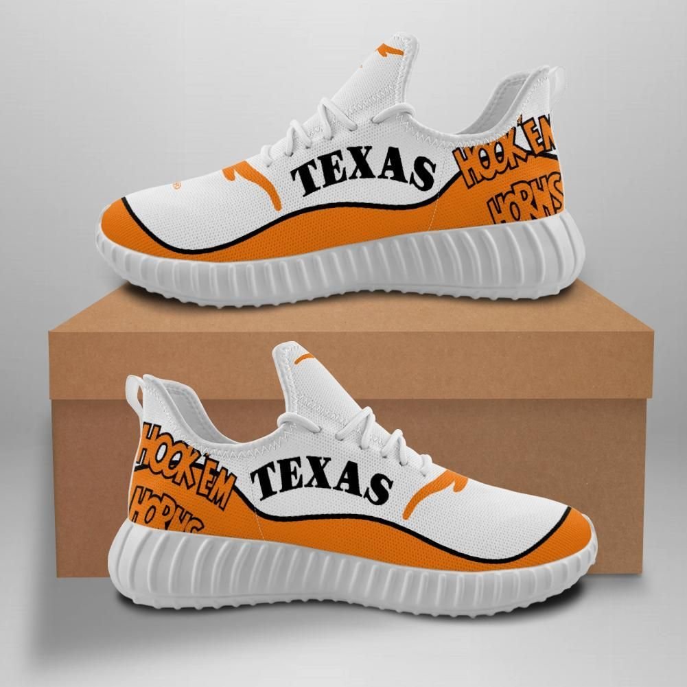 Texas Longhorns Custom Shoes Sport Sneakers Yeezy Boost – Yeezy Shoes