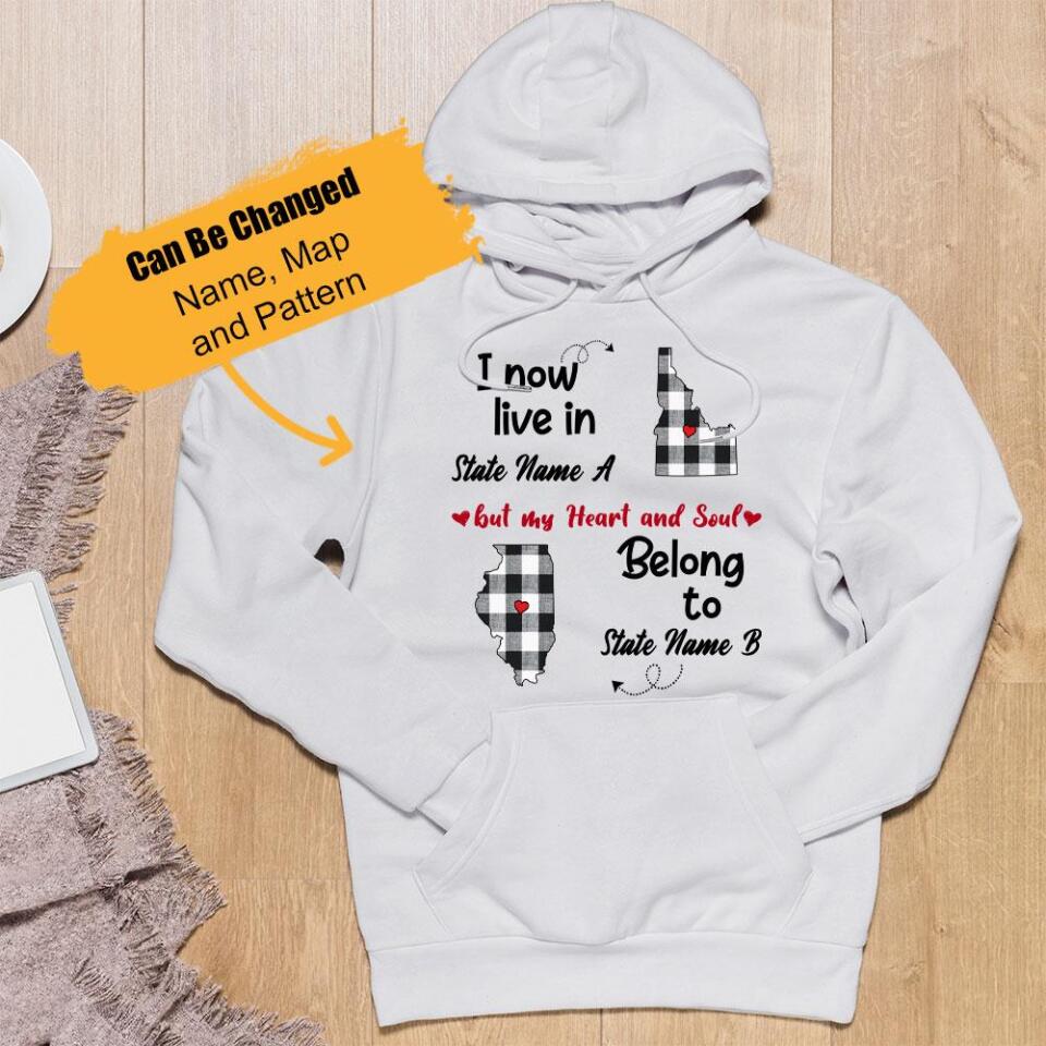 Personalized Belong To Born And Live Buffalo Plaid Custom Hoodie – Trending Personalized