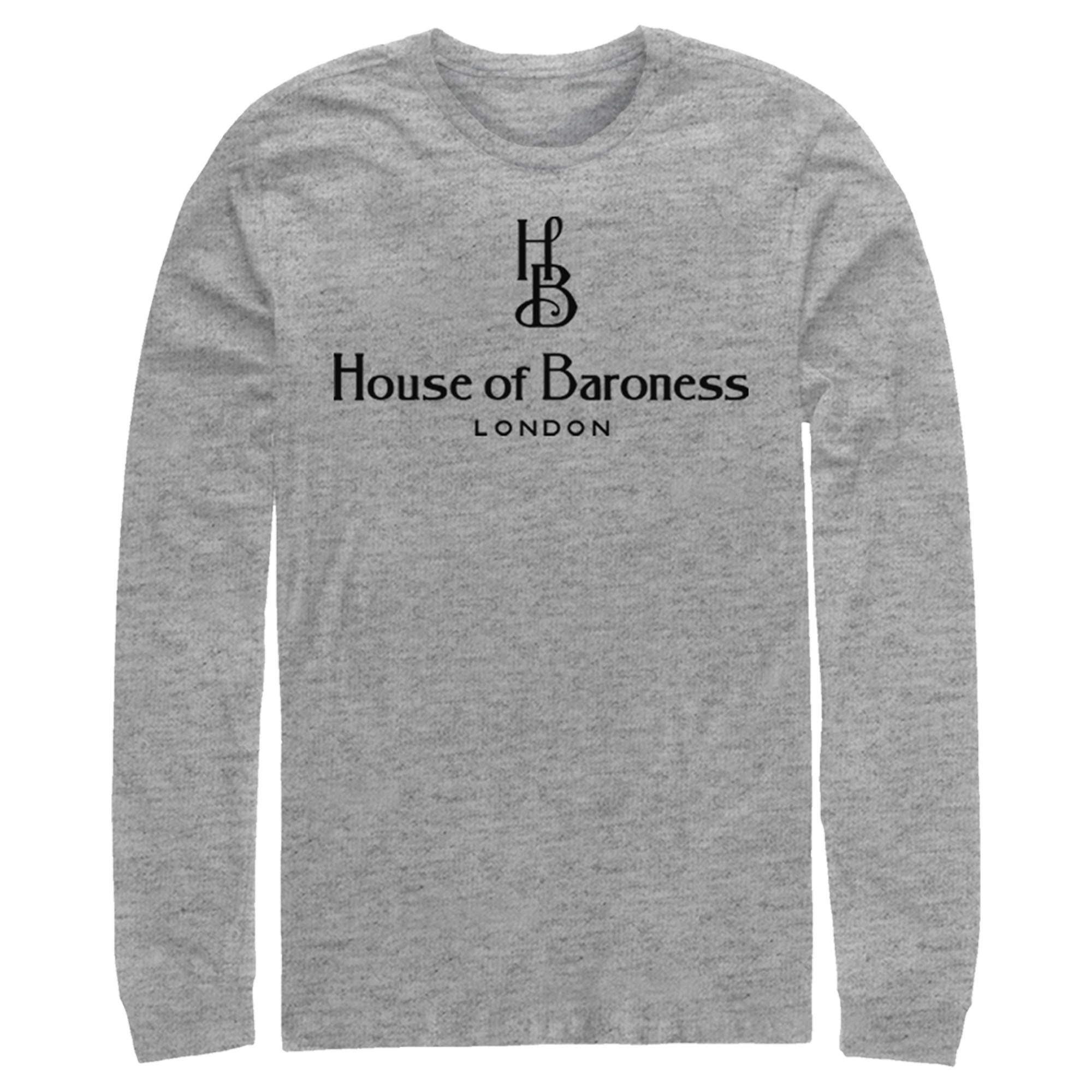 Cruella Men’S House Of Baroness London Logo  Long Sleeve Shirt