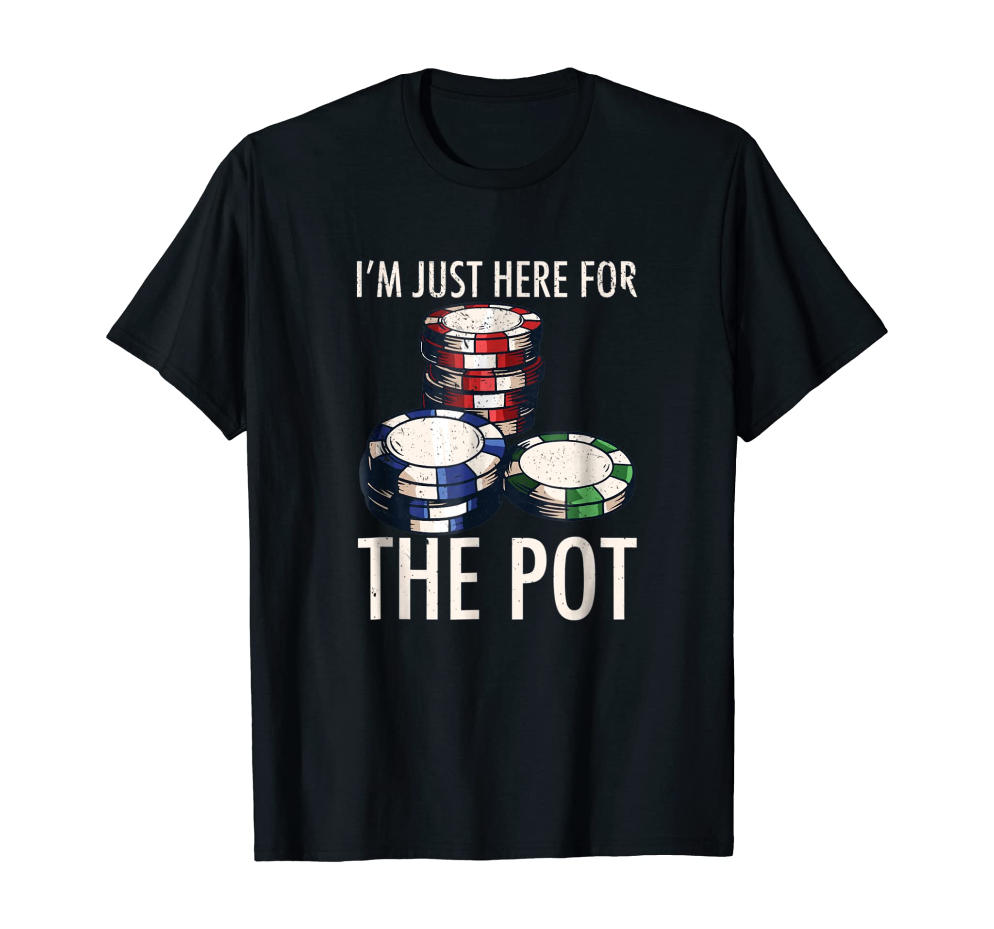 Poker T-Shirt Texas Hold’em Gambling Pot Cards Player Gift