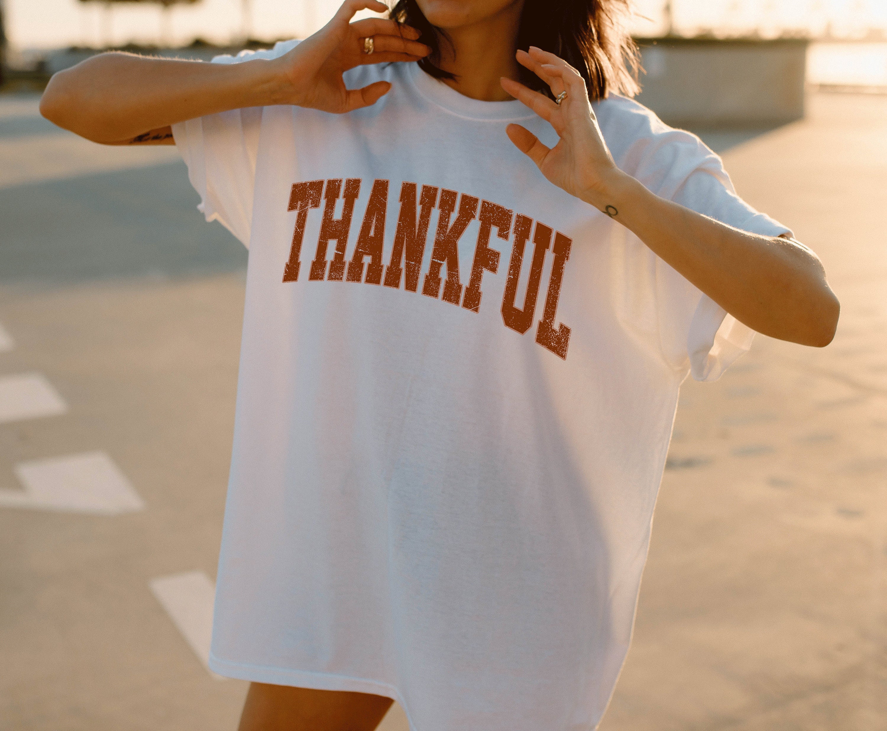 Thankful family shirts, Thanksgiving Shirt, Fall T-shirt, Thankful Vibes, Fall shirt, Cute Fall Graphic Tee