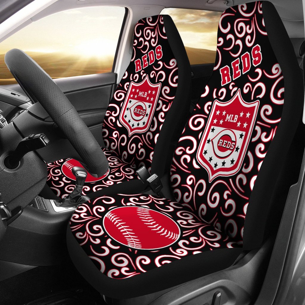 Awesome Artist SUV Cincinnati Reds Seat Covers Sets For Car