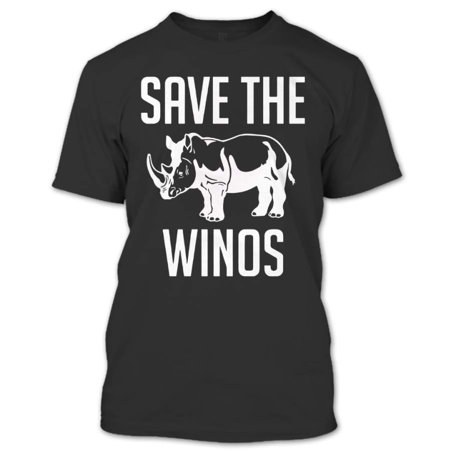 Save The Winos T Shirt. Winos Lover Shirt. Animal Lover Shirt