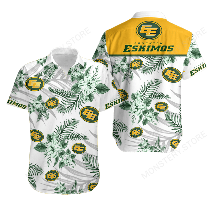 Edmonton Eskimos Hot Sale Hawaii Shirt Ha41250