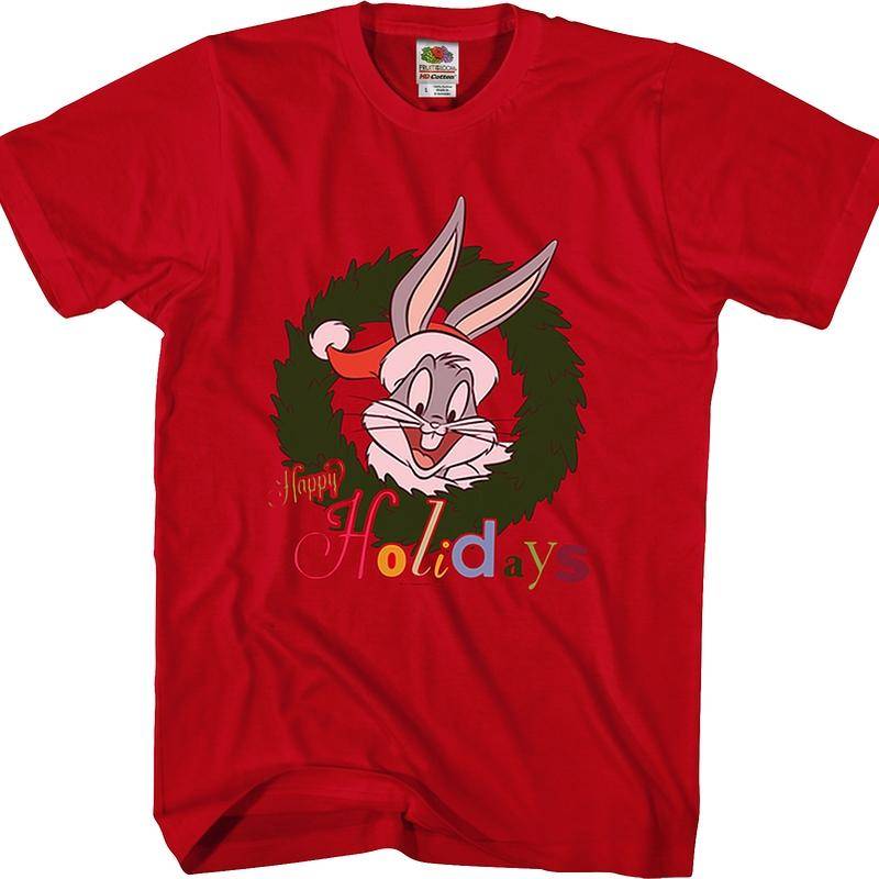 Looney Tunes Christmas Bugs Bunny T-Shirt