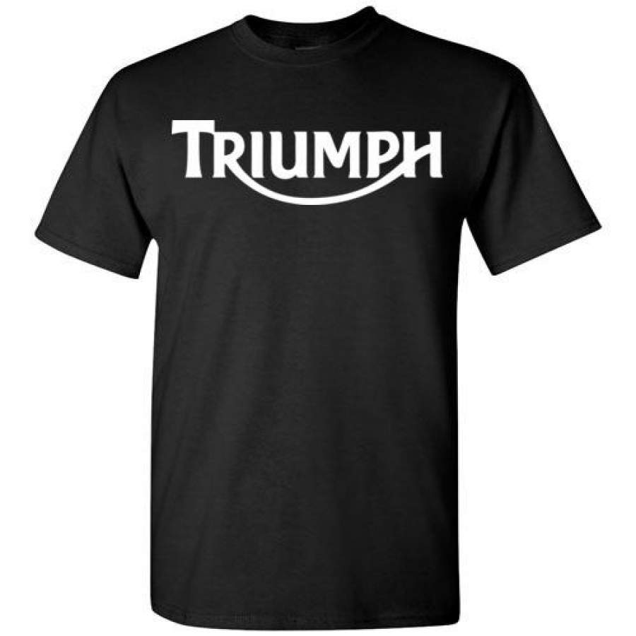 TRIUMPH MOTORCYCLES,Vintage Bikes,Classic British Motorcycles,Triumph Bonneville, TR6, Trophy, Tiger, Trident,Gildan Short-Sleeve T-Shirt