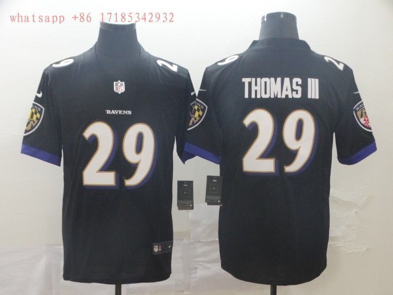 Baltimore Ravens Earl Thomas #29 2020 NFL Black Jersey Jersey