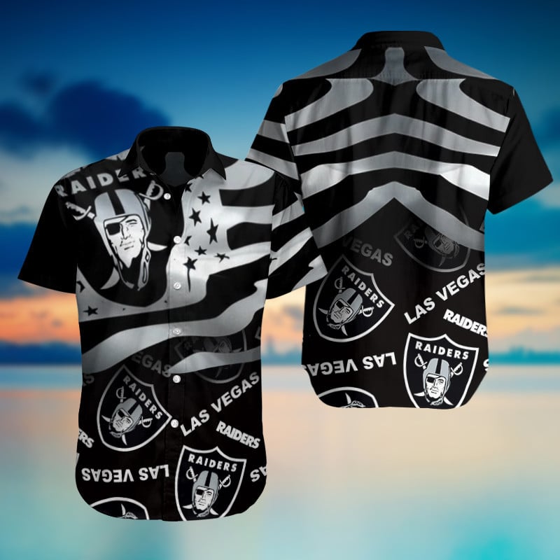 Nfl Las Vegas Raiders Hawaiian Shirt For Men Women