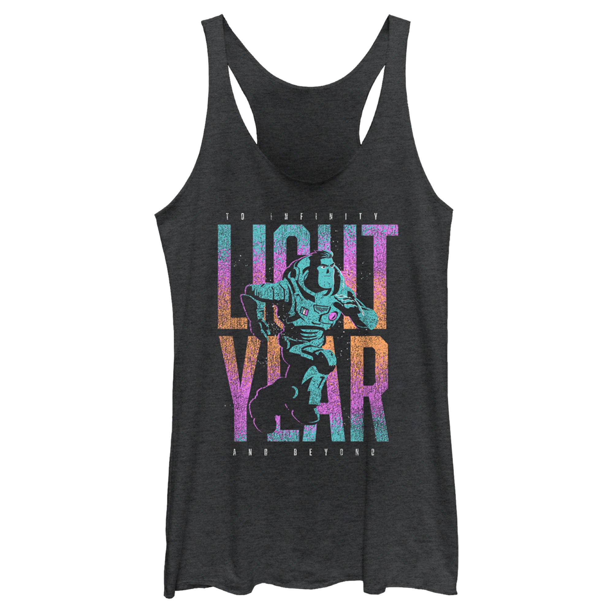 Women’S Lightyear Colorful Logo Racerback Tank Top