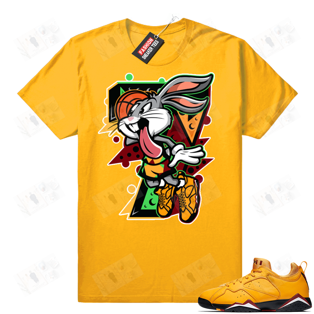 Match Retro 7 Taxi Low | Air Bunny | Yellow Shirt