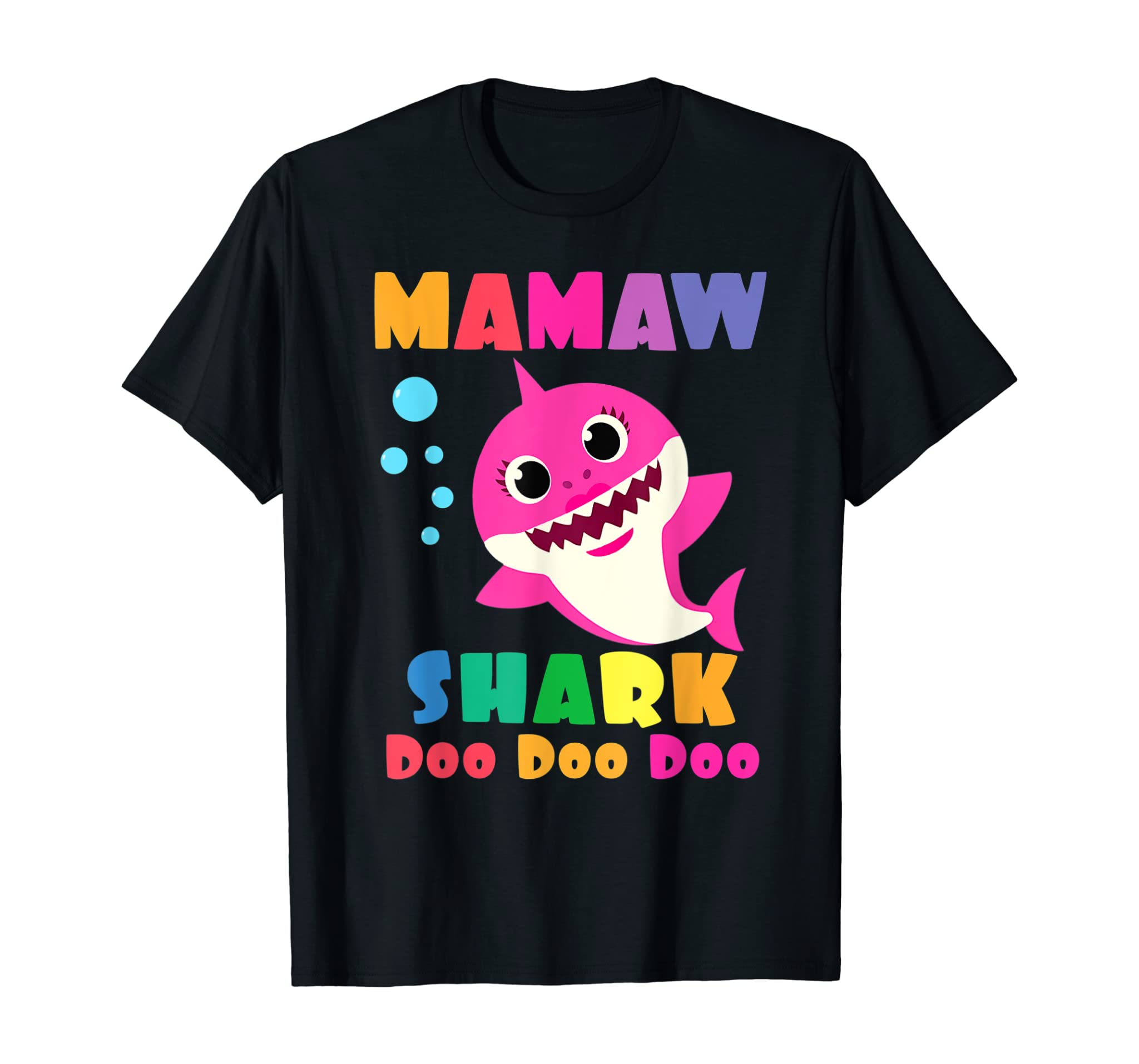 Mamaw Shark Shirt Funny Mothers Day Gift For Womens Mom