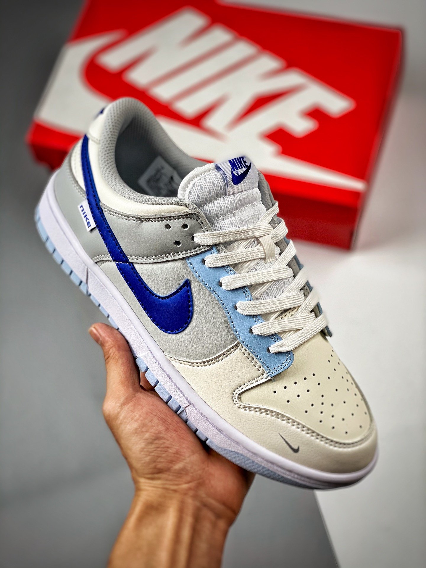 Nike Dunk Low Ivory Hyper Royal FB1843-141 5339319