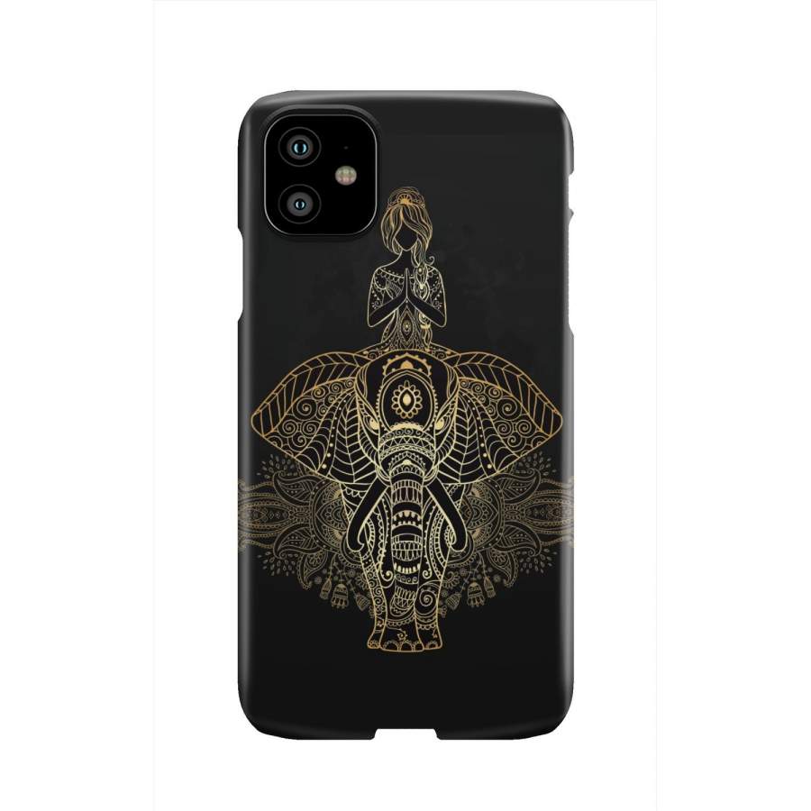 Yoga Elephant Mandala Iphone & Android Phone Cases