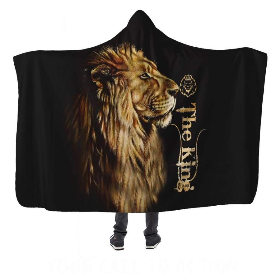 The Lion Hoodie Blanket TP