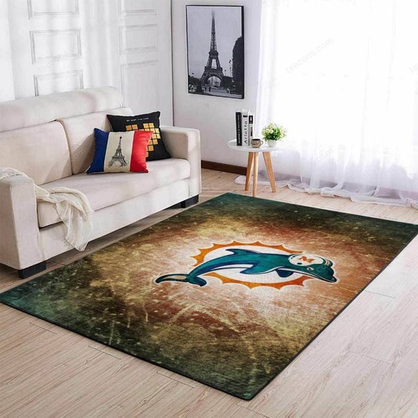 Miami Dolphins Area  Sku 319 Rug