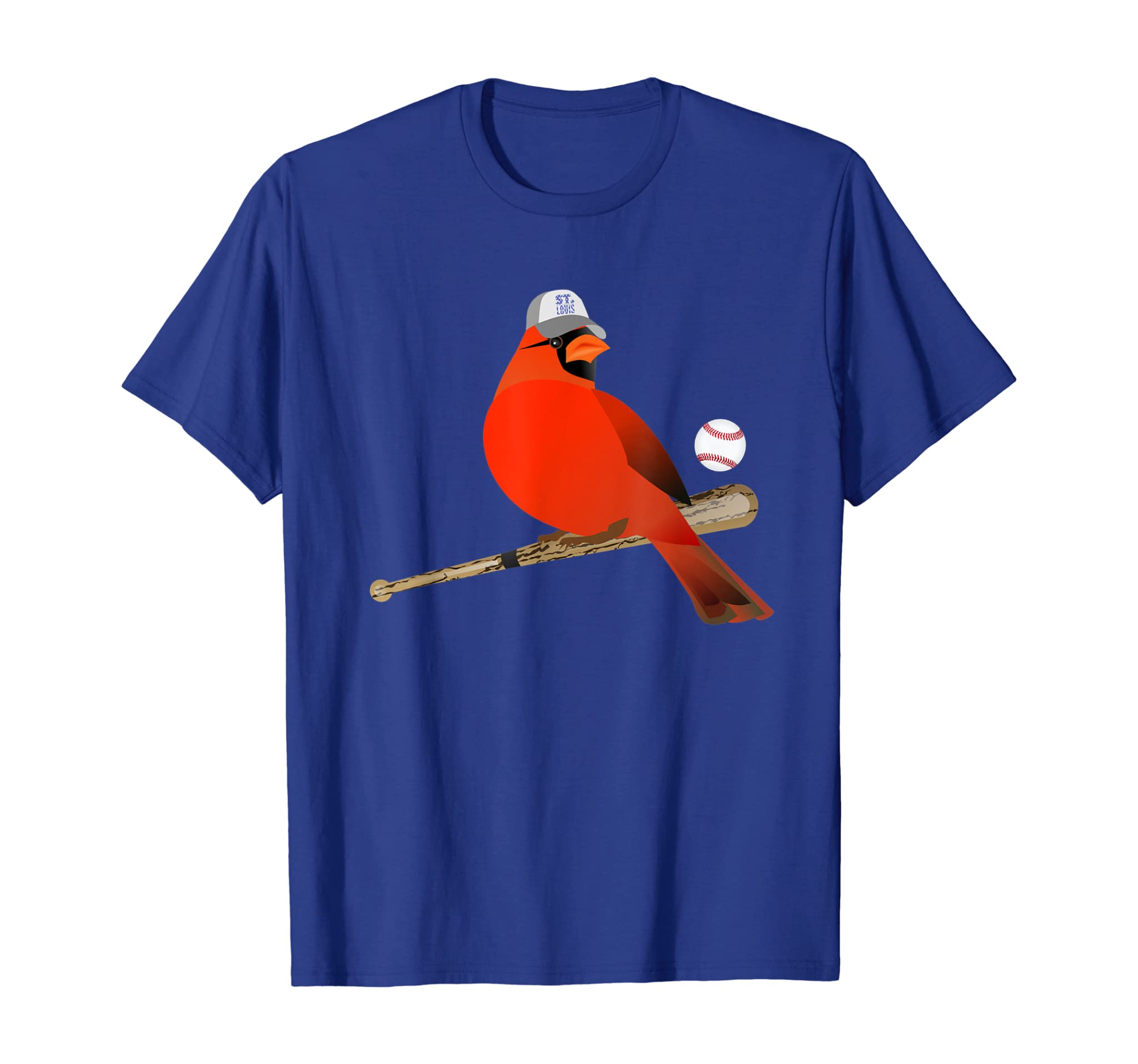 Saint Louis Red Cardinal T-shirt Funny Bird Design