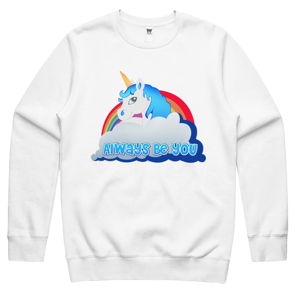 Central Intelligence – Unicorn (Not Faded) Crewneck Sweatshirt