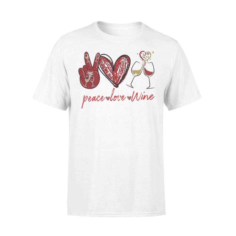 Peace Love Wine T-shirt