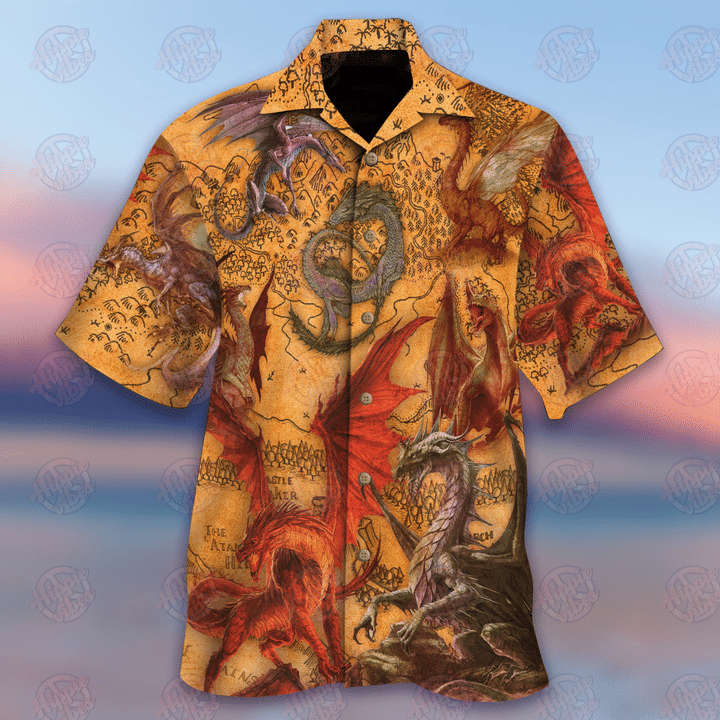 The Fantasy World Of Dragon Hawaii Shirt Ha35145