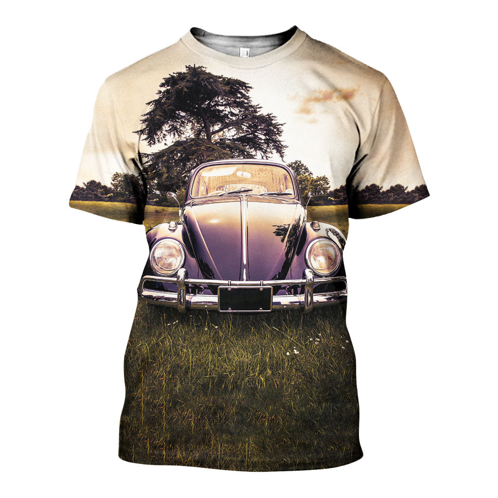 3D All Over Printed Vintage Car Shirts And Shorts DT11061901